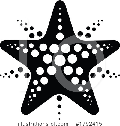 Starfish Clipart #1792415 by Vector Tradition SM
