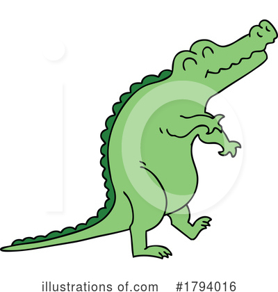 Crocodile Clipart #1794016 by lineartestpilot