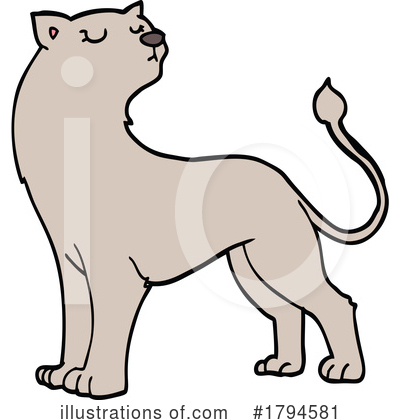 Lion Clipart #1794581 by lineartestpilot