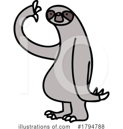 Royalty-Free (RF) Animal Clipart Illustration by lineartestpilot - Stock Sample #1794788
