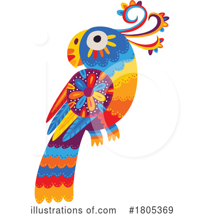Parrot Clipart #1805369 by Vector Tradition SM