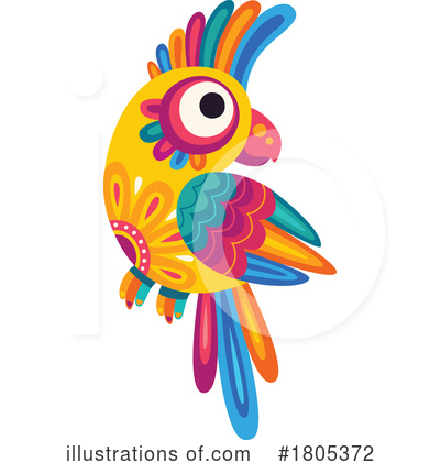 Parrot Clipart #1805372 by Vector Tradition SM