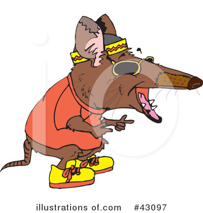 Bandicoot Clipart #43097 by Dennis Holmes Designs