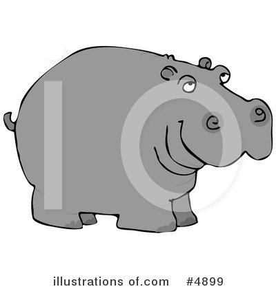 Hippo Clipart #4899 by djart
