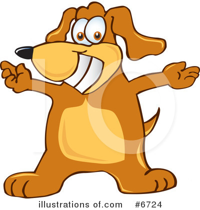 Dog Clipart #6724 by Toons4Biz