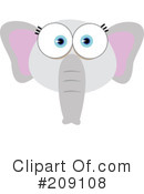 Animal Face Clipart #209108 by Qiun