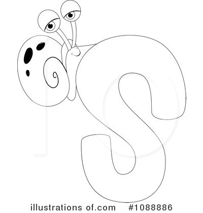 Royalty-Free (RF) Animal Letters Clipart Illustration by BNP Design Studio - Stock Sample #1088886