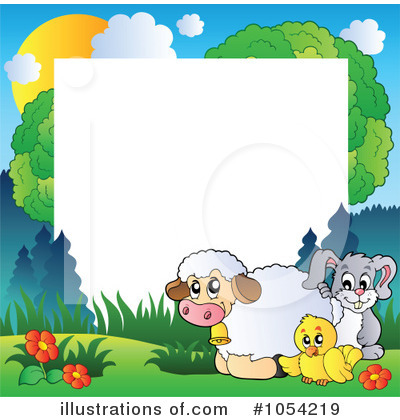 Royalty-Free (RF) Animals Clipart Illustration by visekart - Stock Sample #1054219