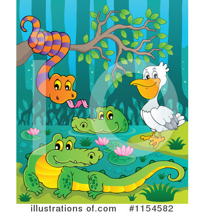 Swamp Clipart #1154582 by visekart