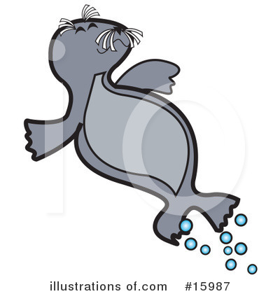 Sea Lion Clipart #15987 by Andy Nortnik