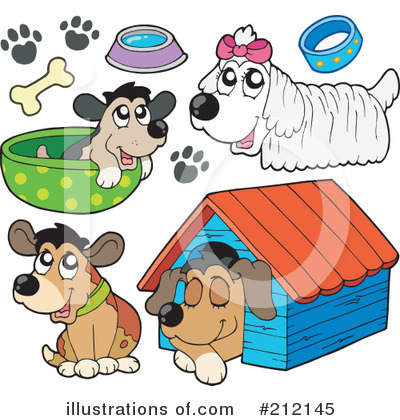Royalty-Free (RF) Animals Clipart Illustration by visekart - Stock Sample #212145