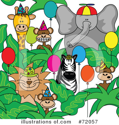 Royalty-Free (RF) Animals Clipart Illustration by inkgraphics - Stock Sample #72057