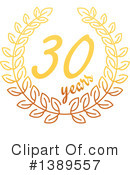 Anniversary Clipart #1389557 by Vector Tradition SM