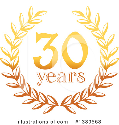 Royalty-Free (RF) Anniversary Clipart Illustration by Vector Tradition SM - Stock Sample #1389563