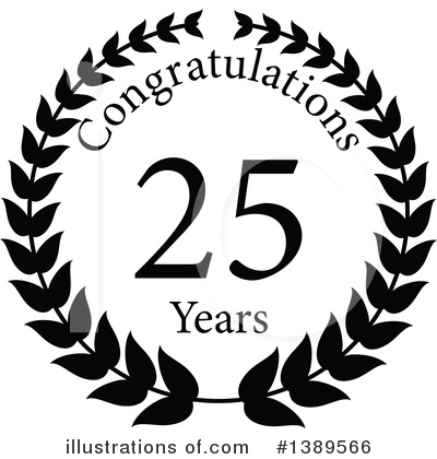 Royalty-Free (RF) Anniversary Clipart Illustration by Vector Tradition SM - Stock Sample #1389566