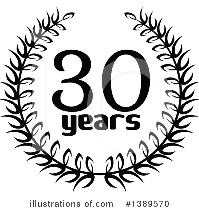 Royalty-Free (RF) Anniversary Clipart Illustration by Vector Tradition SM - Stock Sample #1389570