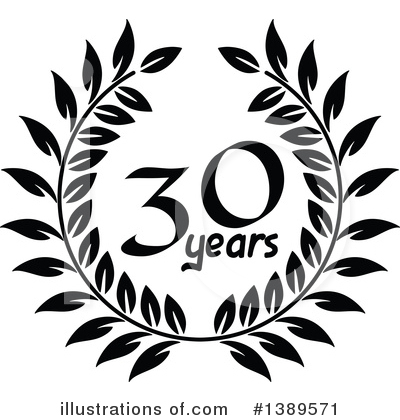 Royalty-Free (RF) Anniversary Clipart Illustration by Vector Tradition SM - Stock Sample #1389571