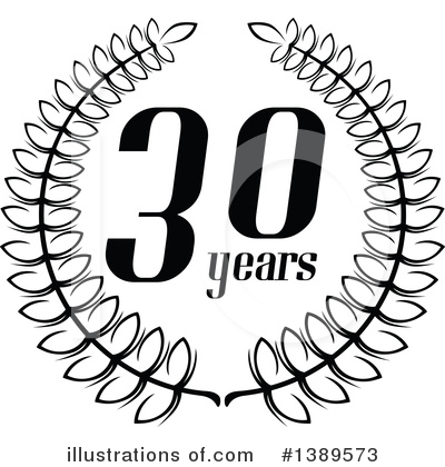Royalty-Free (RF) Anniversary Clipart Illustration by Vector Tradition SM - Stock Sample #1389573