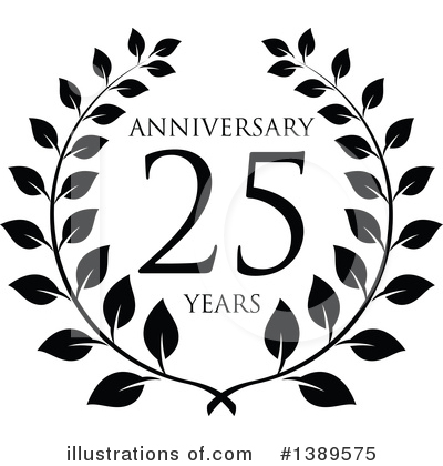 Royalty-Free (RF) Anniversary Clipart Illustration by Vector Tradition SM - Stock Sample #1389575