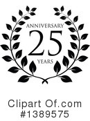 Anniversary Clipart #1389575 by Vector Tradition SM