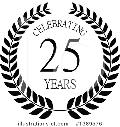 Royalty-Free (RF) Anniversary Clipart Illustration by Vector Tradition SM - Stock Sample #1389576