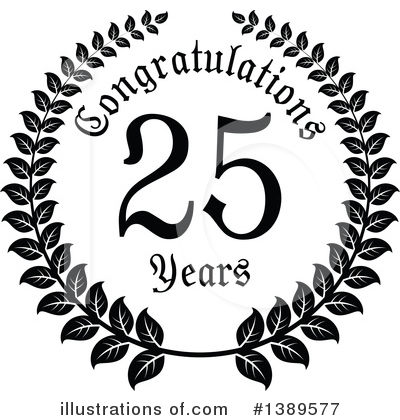 Royalty-Free (RF) Anniversary Clipart Illustration by Vector Tradition SM - Stock Sample #1389577