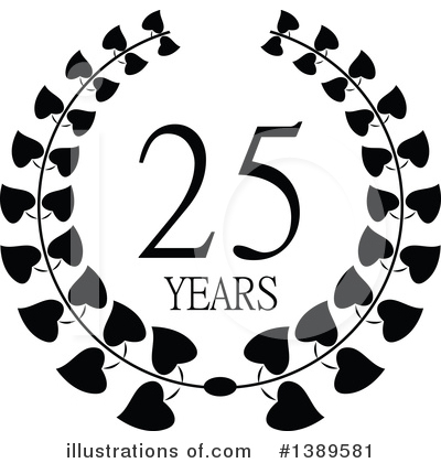 Royalty-Free (RF) Anniversary Clipart Illustration by Vector Tradition SM - Stock Sample #1389581