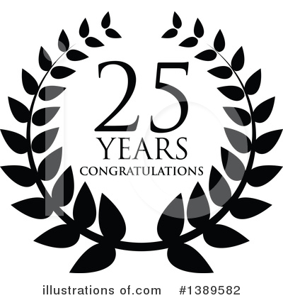 Royalty-Free (RF) Anniversary Clipart Illustration by Vector Tradition SM - Stock Sample #1389582