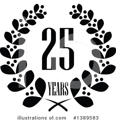 Royalty-Free (RF) Anniversary Clipart Illustration by Vector Tradition SM - Stock Sample #1389583