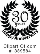Anniversary Clipart #1389584 by Vector Tradition SM