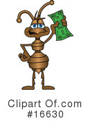 Ant Character Clipart #16630 by Toons4Biz