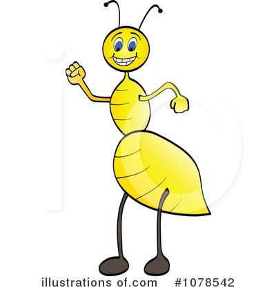 Royalty-Free (RF) Ant Clipart Illustration by Andrei Marincas - Stock Sample #1078542