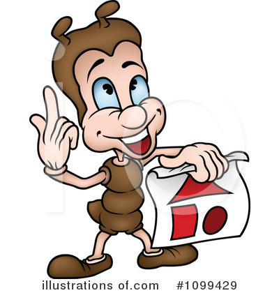 Royalty-Free (RF) Ant Clipart Illustration by dero - Stock Sample #1099429