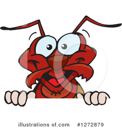 Royalty-Free (RF) Ant Clipart Illustration by Dennis Holmes Designs - Stock Sample #1272879