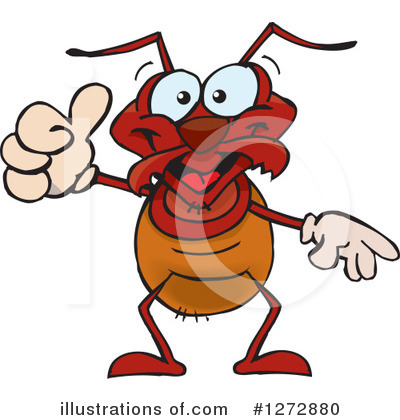 Ants Clipart #1272880 by Dennis Holmes Designs