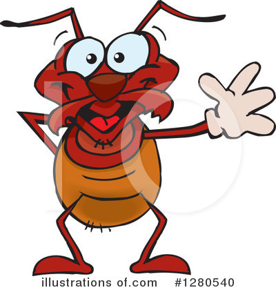 Ant Clipart #1280540 by Dennis Holmes Designs