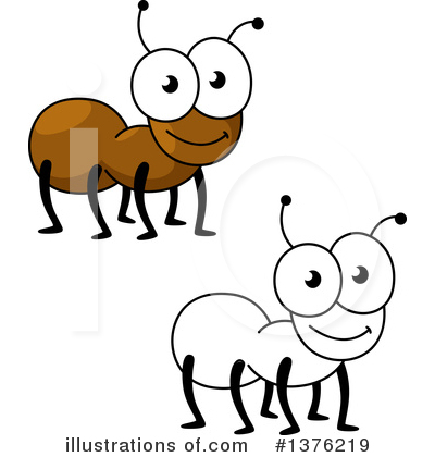 Royalty-Free (RF) Ant Clipart Illustration by Vector Tradition SM - Stock Sample #1376219