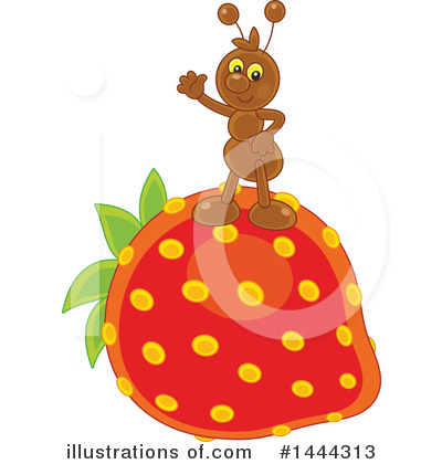 Royalty-Free (RF) Ant Clipart Illustration by Alex Bannykh - Stock Sample #1444313