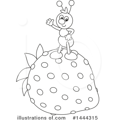 Royalty-Free (RF) Ant Clipart Illustration by Alex Bannykh - Stock Sample #1444315