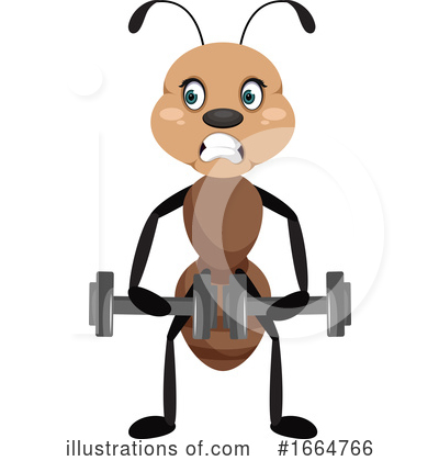 Royalty-Free (RF) Ant Clipart Illustration by Morphart Creations - Stock Sample #1664766