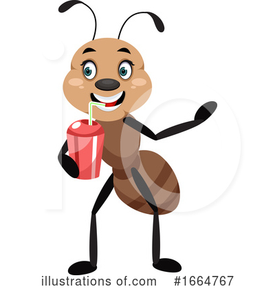 Royalty-Free (RF) Ant Clipart Illustration by Morphart Creations - Stock Sample #1664767