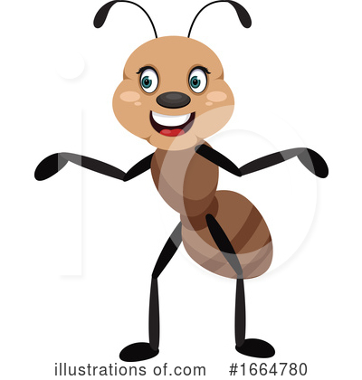 Royalty-Free (RF) Ant Clipart Illustration by Morphart Creations - Stock Sample #1664780