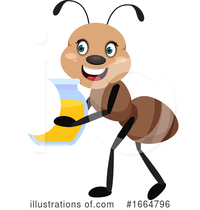 Royalty-Free (RF) Ant Clipart Illustration by Morphart Creations - Stock Sample #1664796