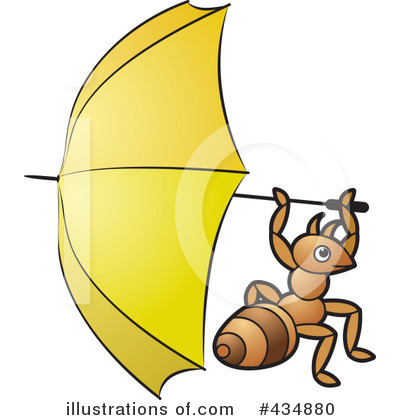 Royalty-Free (RF) Ant Clipart Illustration by Lal Perera - Stock Sample #434880