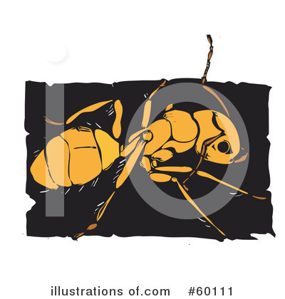 Royalty-Free (RF) Ant Clipart Illustration by xunantunich - Stock Sample #60111