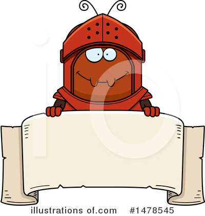 Royalty-Free (RF) Ant Knight Clipart Illustration by Cory Thoman - Stock Sample #1478545