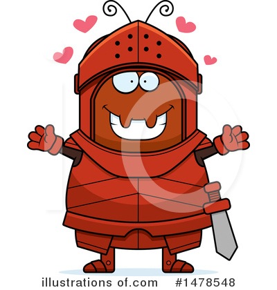 Royalty-Free (RF) Ant Knight Clipart Illustration by Cory Thoman - Stock Sample #1478548