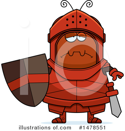 Royalty-Free (RF) Ant Knight Clipart Illustration by Cory Thoman - Stock Sample #1478551