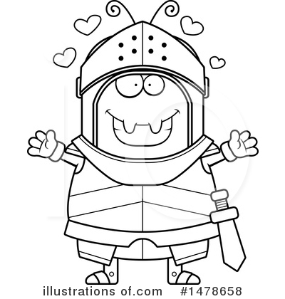 Ant Knight Clipart #1478658 by Cory Thoman
