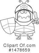 Ant Knight Clipart #1478659 by Cory Thoman